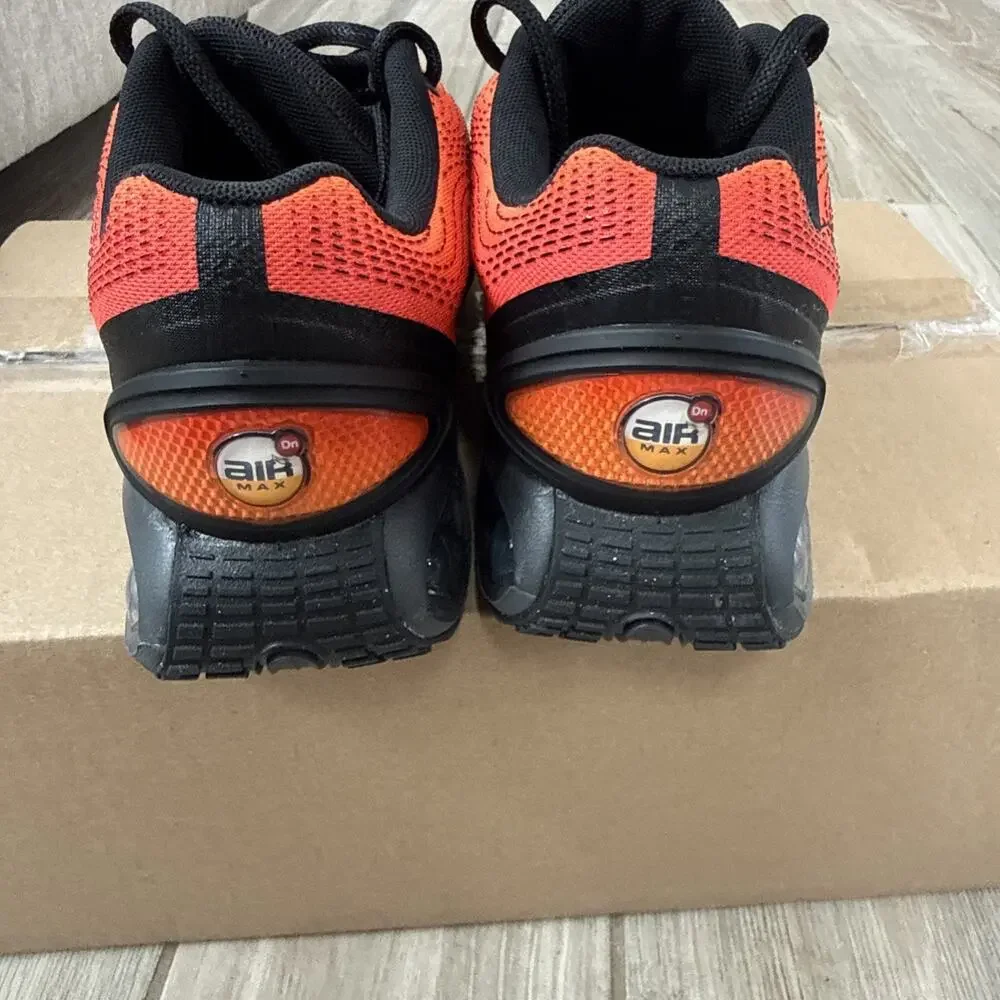 Size 8.5 Nike Air Max DN 'Total Orange Crimson Black' Mens IB4505-803 Shoes